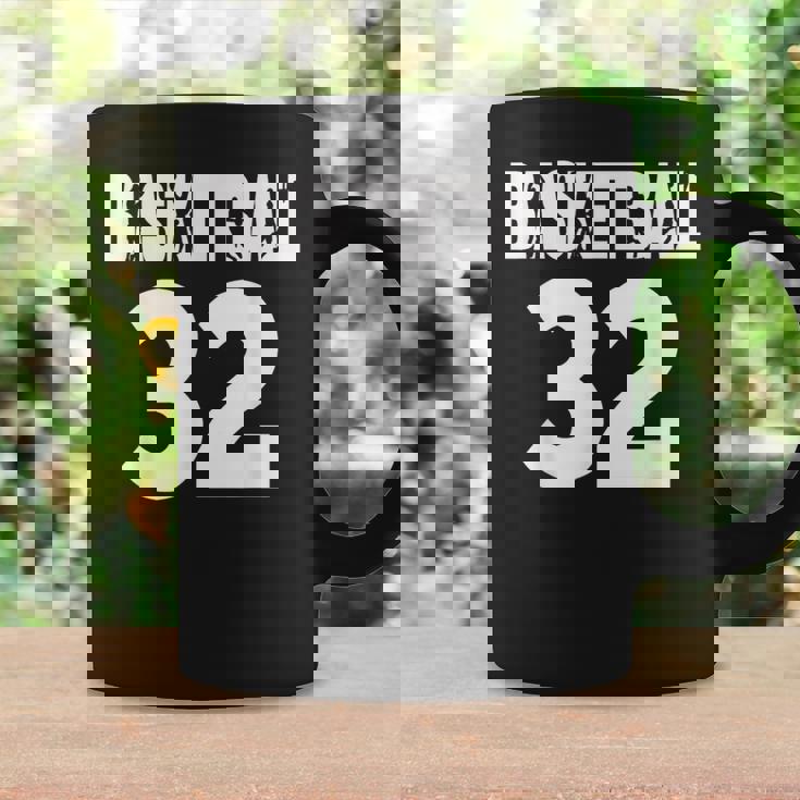 バスケットボール ナンバー32、私のお気に入りのバスケットボール選手番号 コーヒーマグ ギフトのアイデア