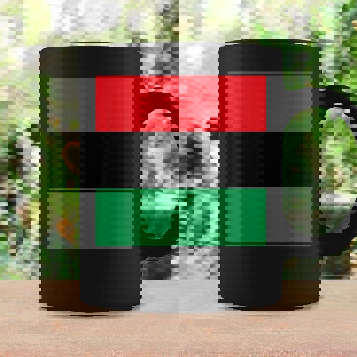 パンアフリカ国旗tシャツ コーヒーマグ ギフトのアイデア