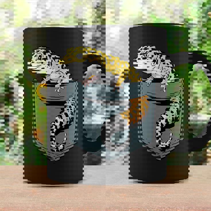ヒョウ ヤモリ トカゲ 爬虫類 ヒョウ ヤモリ愛好家 コーヒーマグ ギフトのアイデア