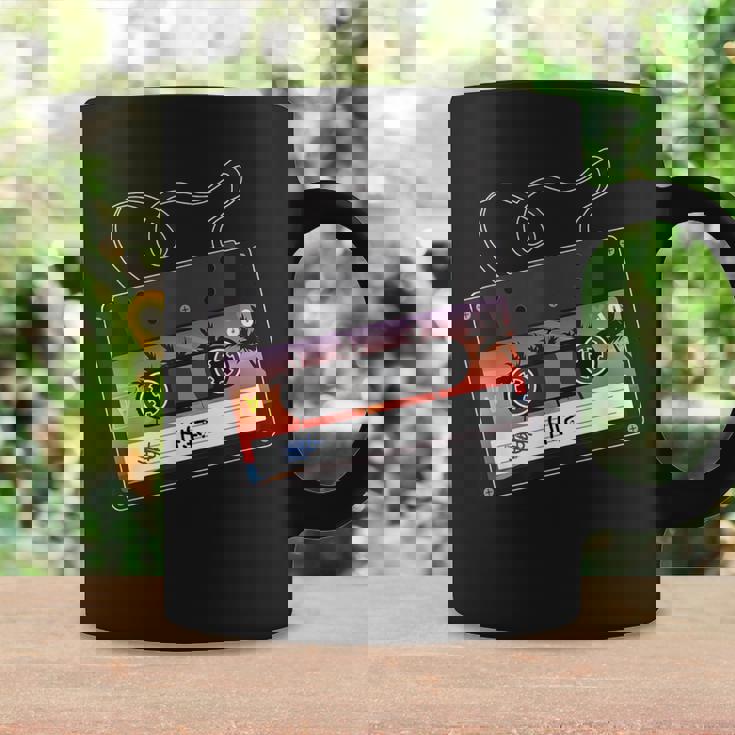 ビーチ ミックステープ ハワイアン アロハ パーム サンセット 80年代 コーヒーマグ ギフトのアイデア