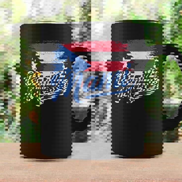 プエルトリコの母旗 プエルトリコ マミ プエルトリコ コーヒーマグ ギフトのアイデア