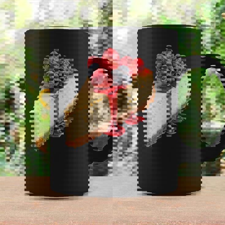 ベリー入りチーズケーキ コーヒーマグ ギフトのアイデア