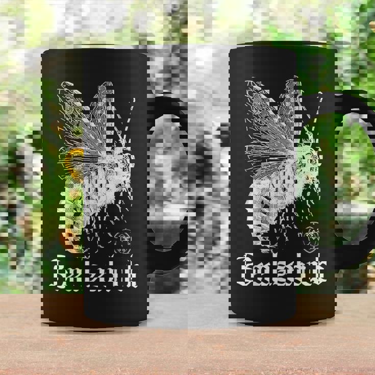 ベルゼブブ フライ 悪魔 ゴシック マジック 異教 ウィッカン 悪魔 Wt コーヒーマグ ギフトのアイデア