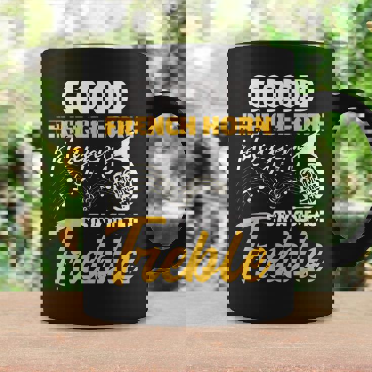 マーチング・フレンチ・ホルンバンド コーヒーマグ ギフトのアイデア