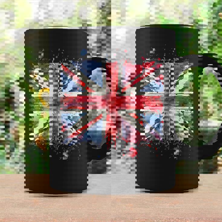 ユニオンジャック インクスタイル アート イギリス国旗 イギリス 国旗 イギリス コーヒーマグ ギフトのアイデア