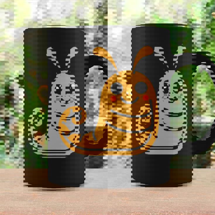 ユーモア ナメクジ 昆虫 かわいい ミニマリスト シンプル ナメクジ コーヒーマグ ギフトのアイデア