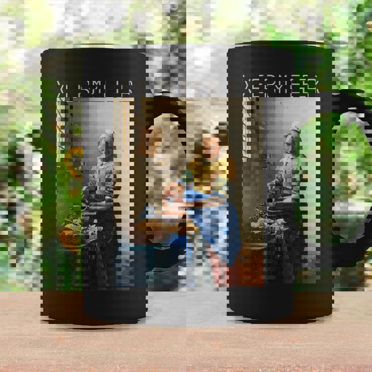 ヨハネス・フェルメール 芸術家のための芸術 ミルクメイド コーヒーマグ ギフトのアイデア