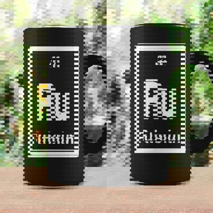 ルテニウム Ru 元素周期表 サイエンスギフト コーヒーマグ ギフトのアイデア