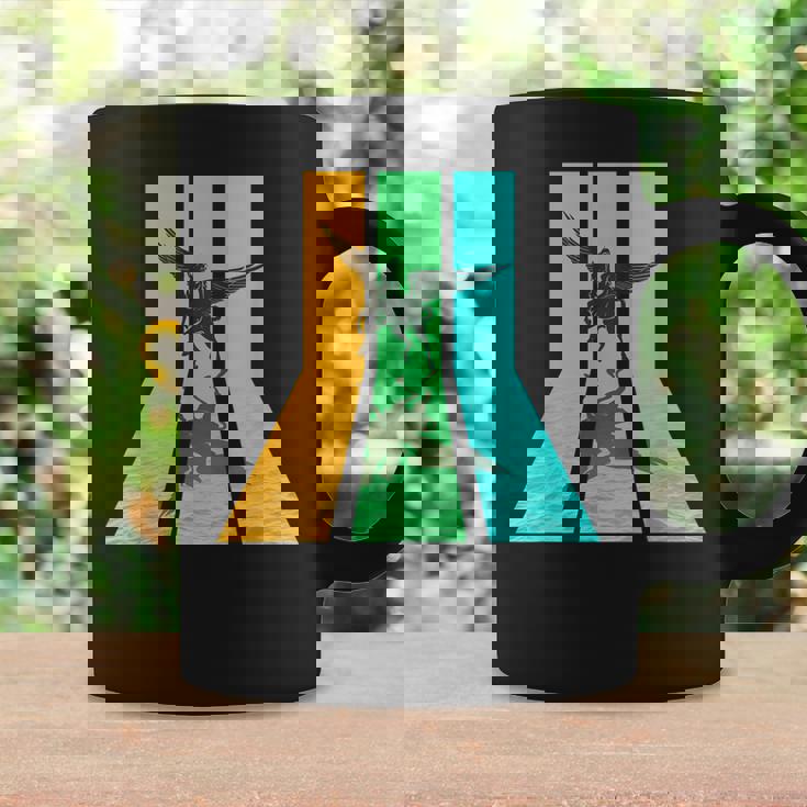 レトロ80年代ヴィンテージスタイルペガサス コーヒーマグ ギフトのアイデア