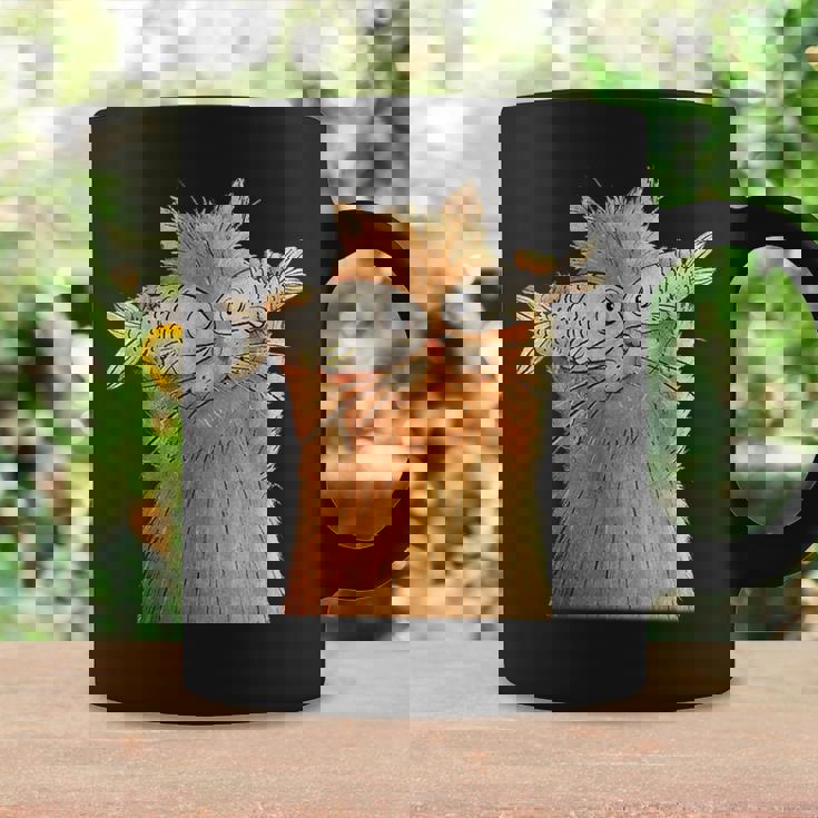 ヴィンテージ かわいい 面白い 猫 2匹の魚が目についた 恋人 気まぐれな コーヒーマグ ギフトのアイデア