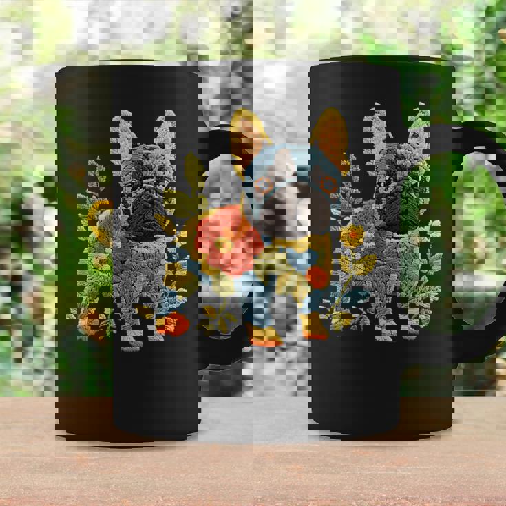 ヴィンテージ フレンチブルドッグ ママ 犬 フレンチブルドッグ 母の日 コーヒーマグ ギフトのアイデア