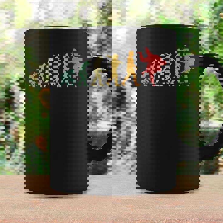 人類の進化 エボリューション 道場 柔道好き 趣味 古武道 柔道家 柔道部 レトロ おもしろ 柔道 コーヒーマグ ギフトのアイデア