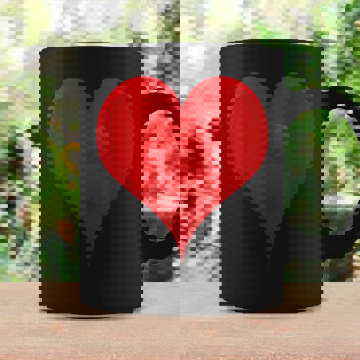 大きな赤いハート コーヒーマグ ギフトのアイデア