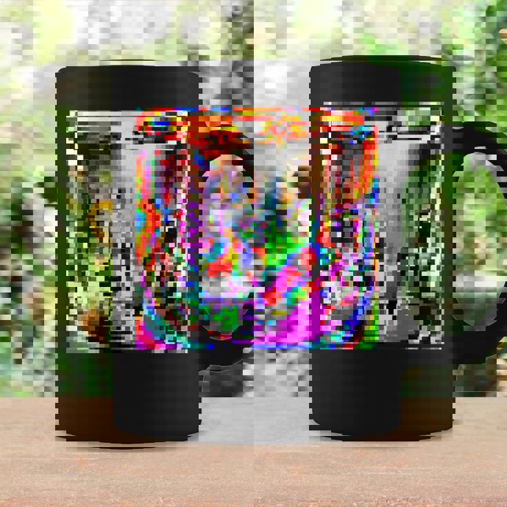 敵対的 アンチフェイシャル認識 カモフラージュ インビジビリティ コーヒーマグ ギフトのアイデア