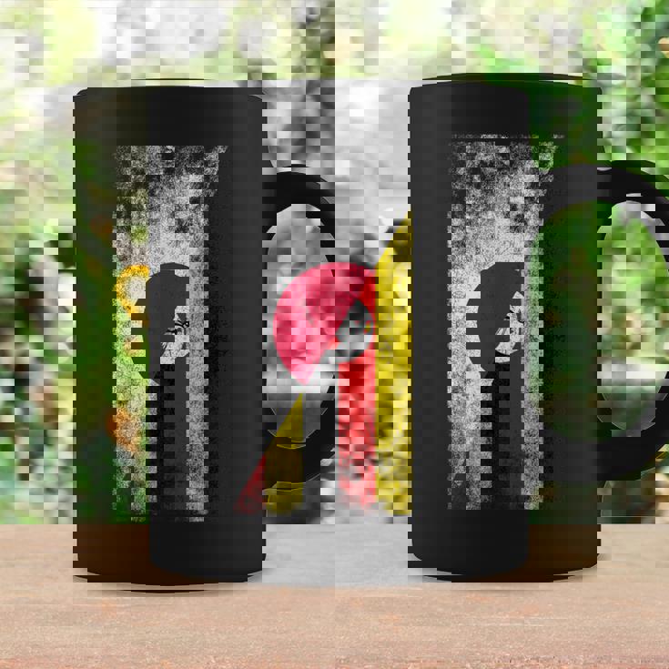 日本ウガンダ国旗 日本ウガンダ コーヒーマグ ギフトのアイデア