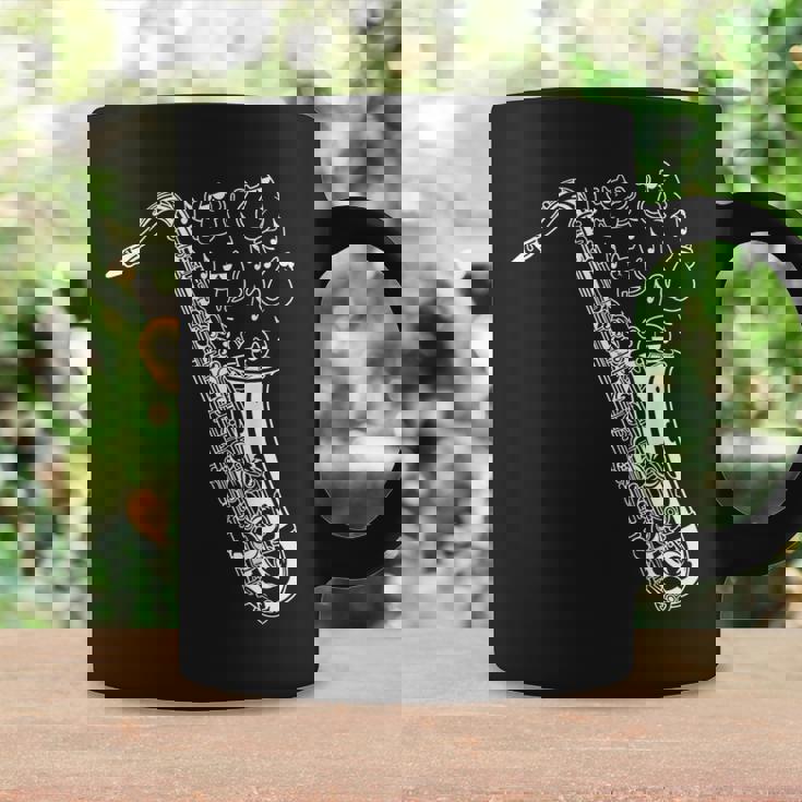 猫とサックス サクソフォン奏者 猫の飼い主 サックス コーヒーマグ ギフトのアイデア