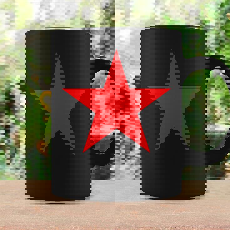 複数の色の赤い星 長袖tシャツ コーヒーマグ ギフトのアイデア