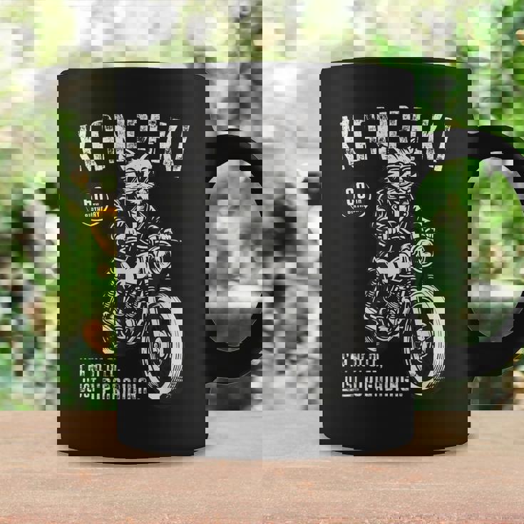 還暦祝い バイク好き 猫好き 父 男性 クラシックバイク 60歳 I'm Not Old Just Upgrading コーヒーマグ ギフトのアイデア