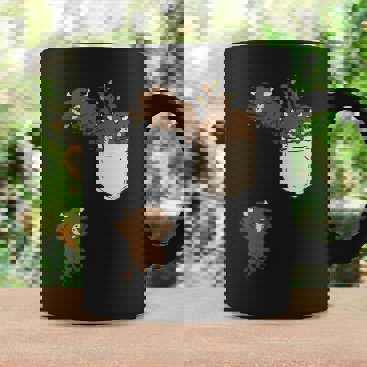 面白いバッファローバイソンかわいい遊び。 コーヒーマグ ギフトのアイデア