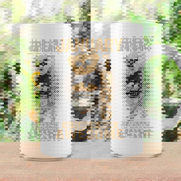 60歳 1966年1月 テディベア 60歳 誕生日 男性 女性 コーヒーマグ ギフトのアイデア