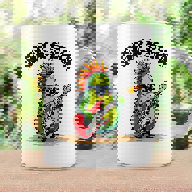 Guactar 面白い アボカド愛好家 食べ物 駄洒落プリント メンズ レディース キッズ コーヒーマグ ギフトのアイデア