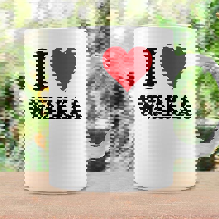 I Heart Waka ファーストネーム I Love パーソナライズ コーヒーマグ ギフトのアイデア