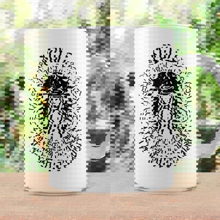 Nicole 名義 魔女 おもしろいことわざ ハロウィン コーヒーマグ ギフトのアイデア