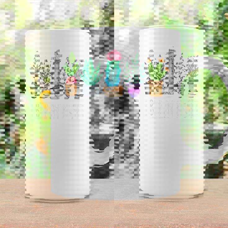 I Be Plantin'hit サボテン 多肉植物 面白い植物 ガーデン コーヒーマグ ギフトのアイデア