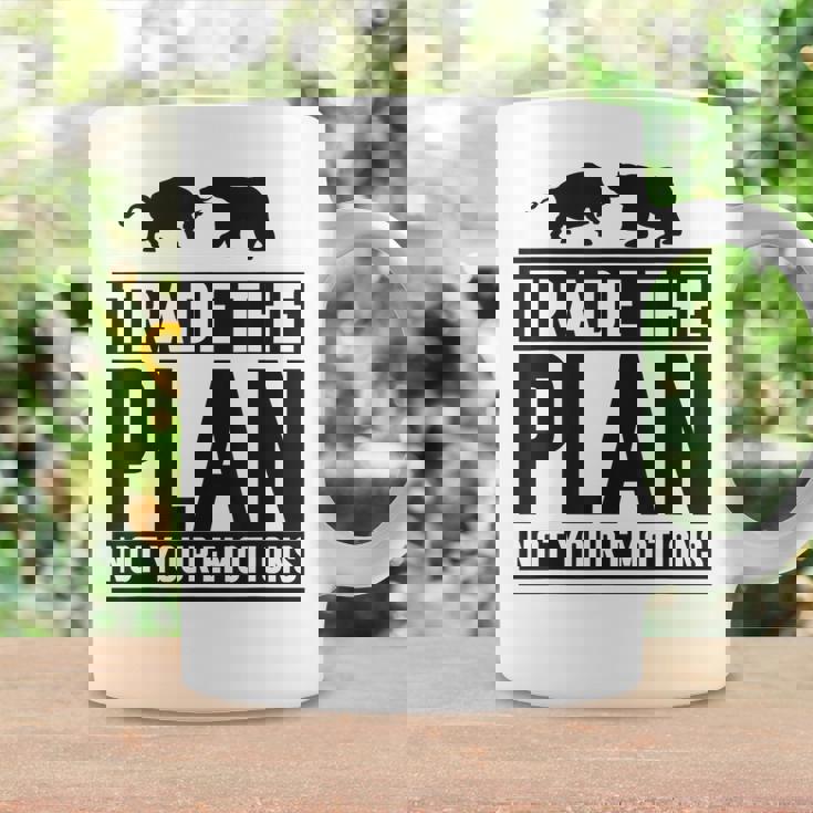 Trade The Plan Not Your Emotions デイトレーダー Trading 株式 証券取引所 コーヒーマグ ギフトのアイデア