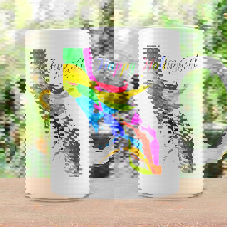 Vibrant And Colorful Holi コーヒーマグ ギフトのアイデア
