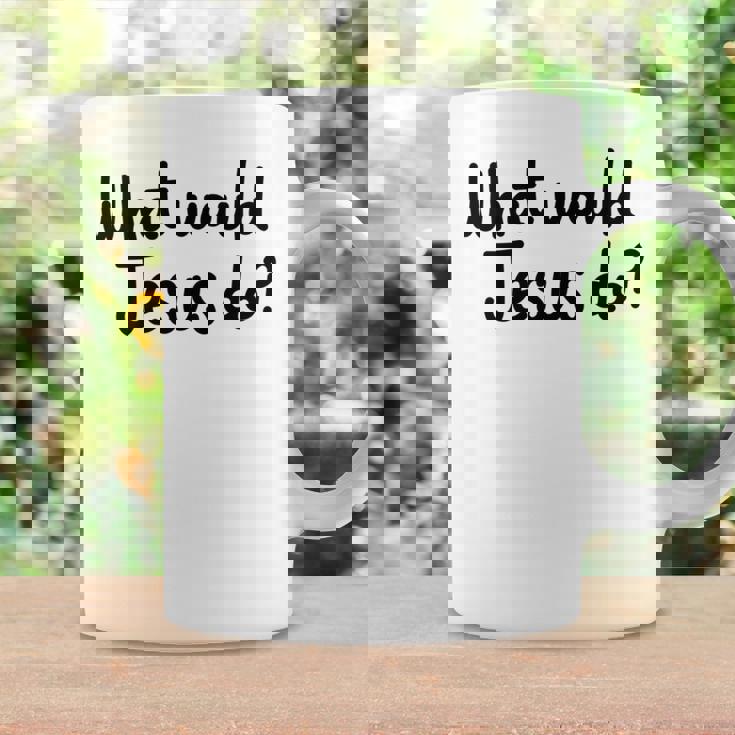 What Would Jesus Do 長袖tシャツ コーヒーマグ ギフトのアイデア