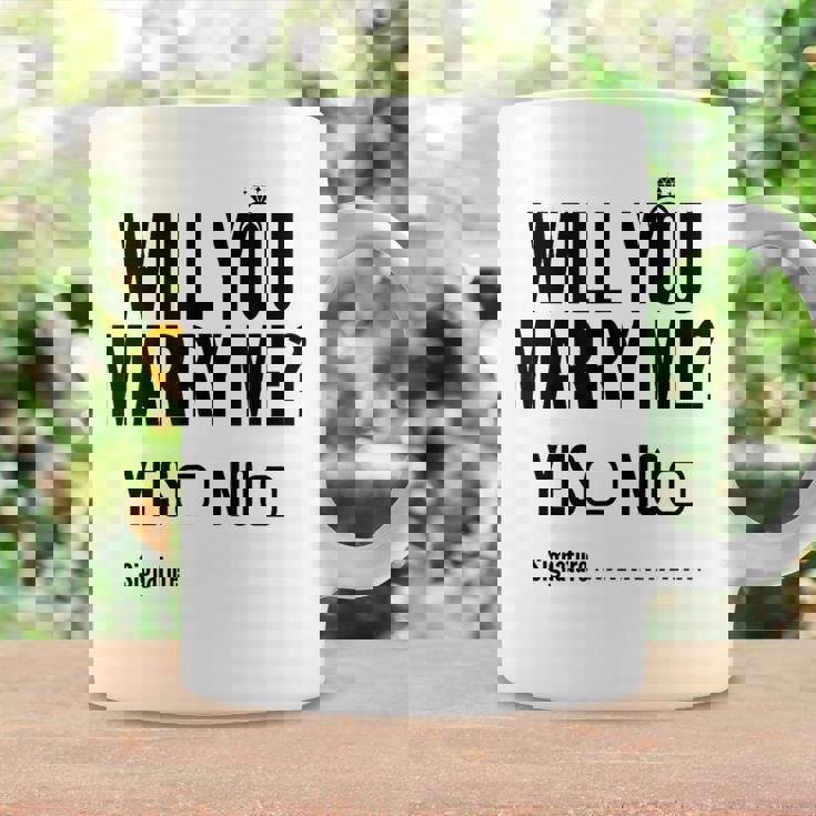 Will You Marry Me Wedding おもしろプロポーズ コーヒーマグ ギフトのアイデア