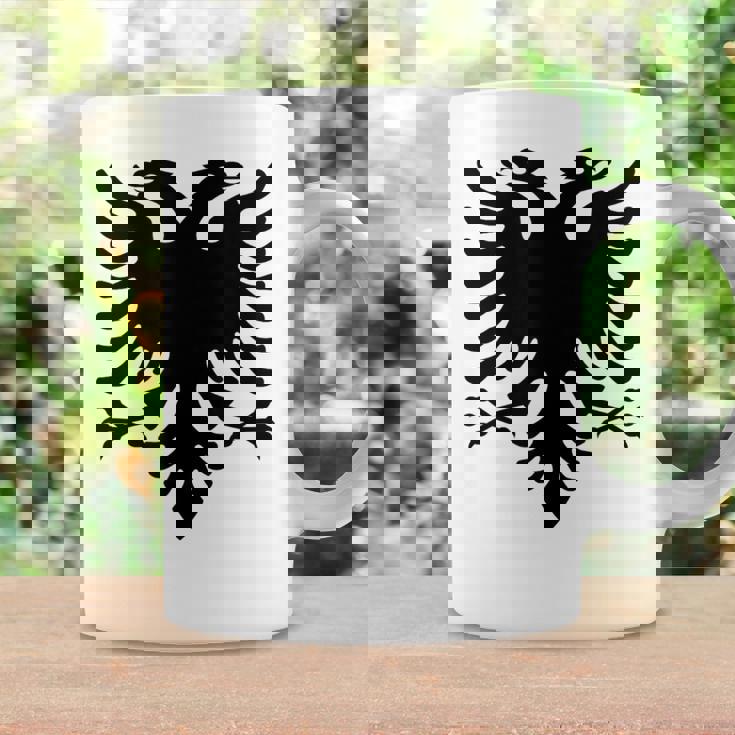 アルバニア国旗 アルバニア バルカン アルバニア国旗 アルバニア国旗 アルバニア国旗 コーヒーマグ ギフトのアイデア