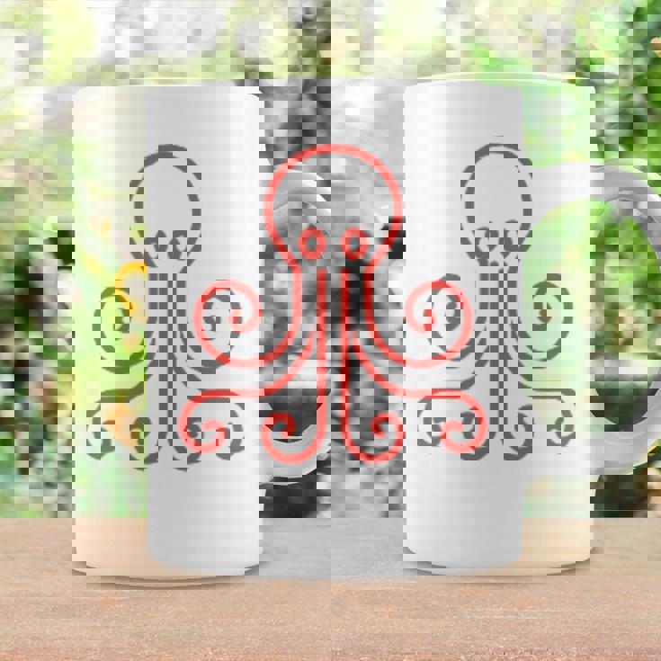 イカ 動物 面白い小さなタコ シンプルなイカ コーヒーマグ ギフトのアイデア