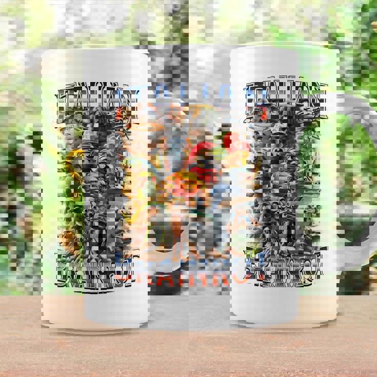 イタリアンブレインロットファニーイタリアンブレインロットミーム コーヒーマグ ギフトのアイデア