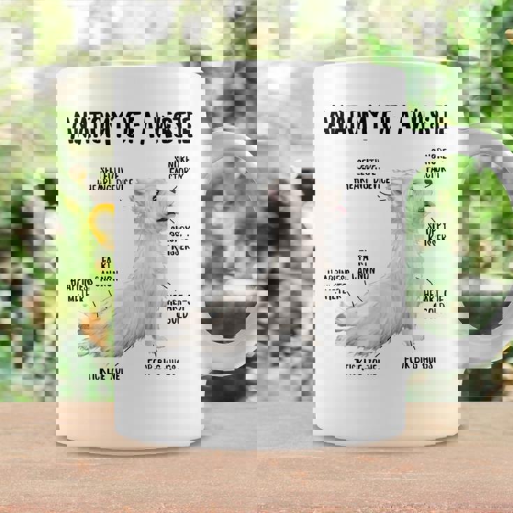 ウエスト・ハイランド・ホワイト・テリア犬の子犬ウェスティの解剖学 コーヒーマグ ギフトのアイデア