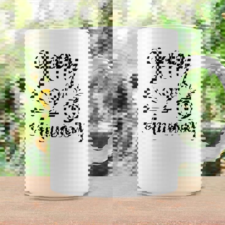 カップル2周年記念プレゼント クールな2周年記念 コーヒーマグ ギフトのアイデア