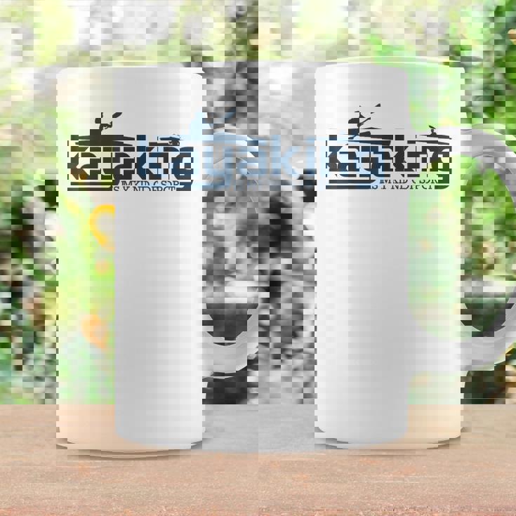 カヤックは俺のスポーツだよカヤックはカヤック コーヒーマグ ギフトのアイデア