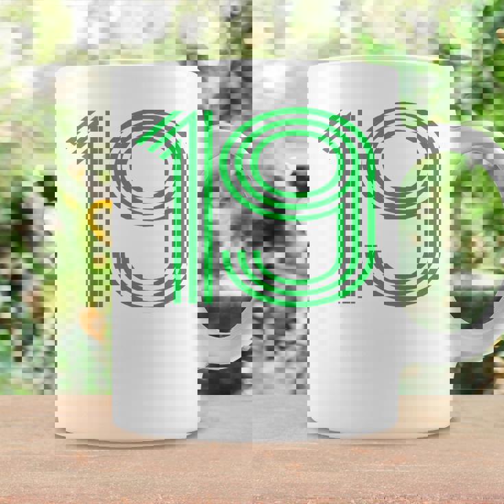 ナンバー19シャツ レトロユニフォーム ヨーロッパスタイル バックプリントジャージ コーヒーマグ ギフトのアイデア