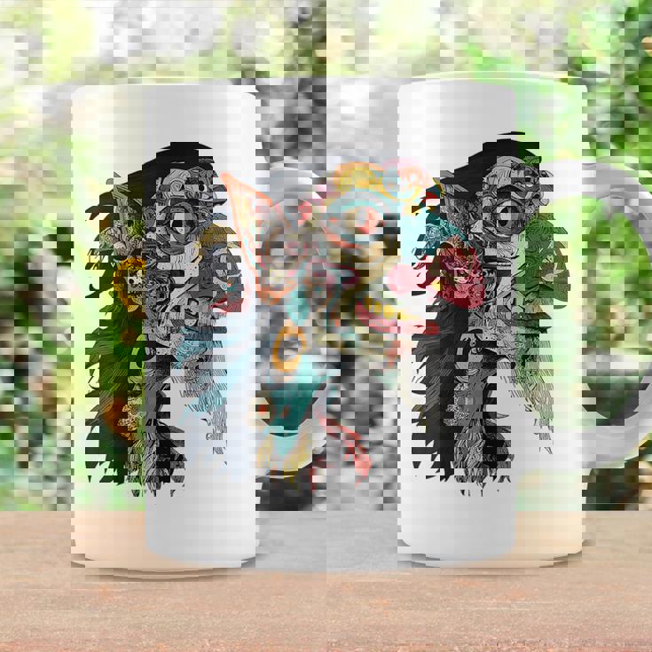 ババヤガ 神話 グラフィック ファンタジー イラスト ババヤガ コーヒーマグ ギフトのアイデア