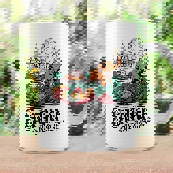 バンコク タイ 象 寺 果物 お土産 コーヒーマグ ギフトのアイデア