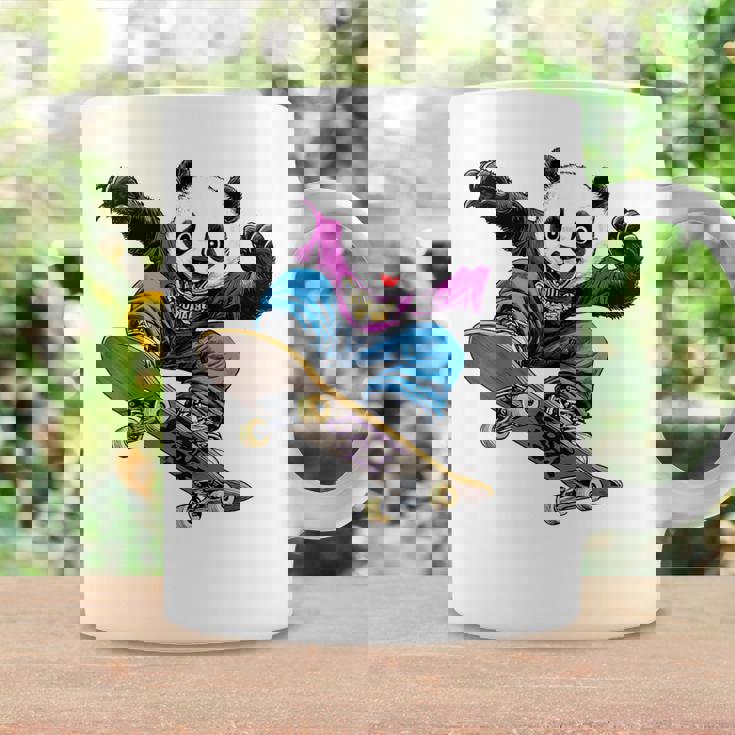 パンダベア スケートボード スケーター パンダベ コーヒーマグ ギフトのアイデア