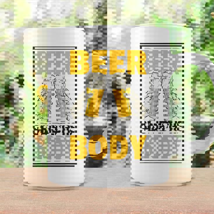 ビールがこの体を作る 面白いビール腹 コーヒーマグ ギフトのアイデア