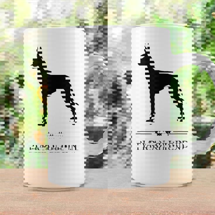 ファラオハウンド ブラック シルエット コーヒーマグ ギフトのアイデア