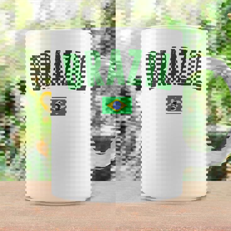 ブラジルシャツ メンズ レディース キッズ ブラジル サッカーファン コーヒーマグ ギフトのアイデア