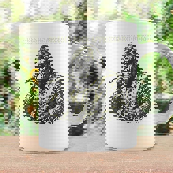 ボスゴリラ ビジネスユーモア アルファなリーダー コーヒーマグ ギフトのアイデア