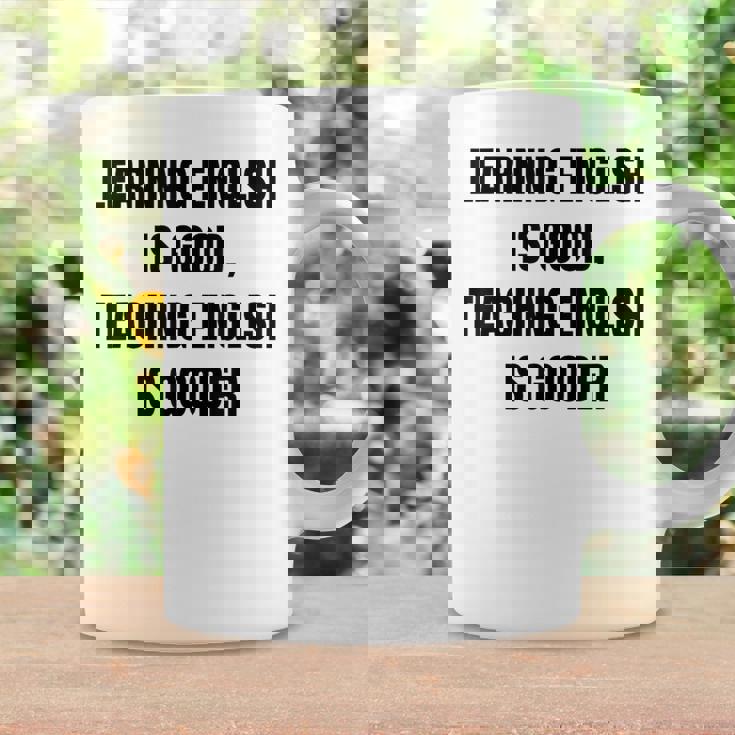 ヴィンテージの退職英語教師、面白い英語教師 コーヒーマグ ギフトのアイデア