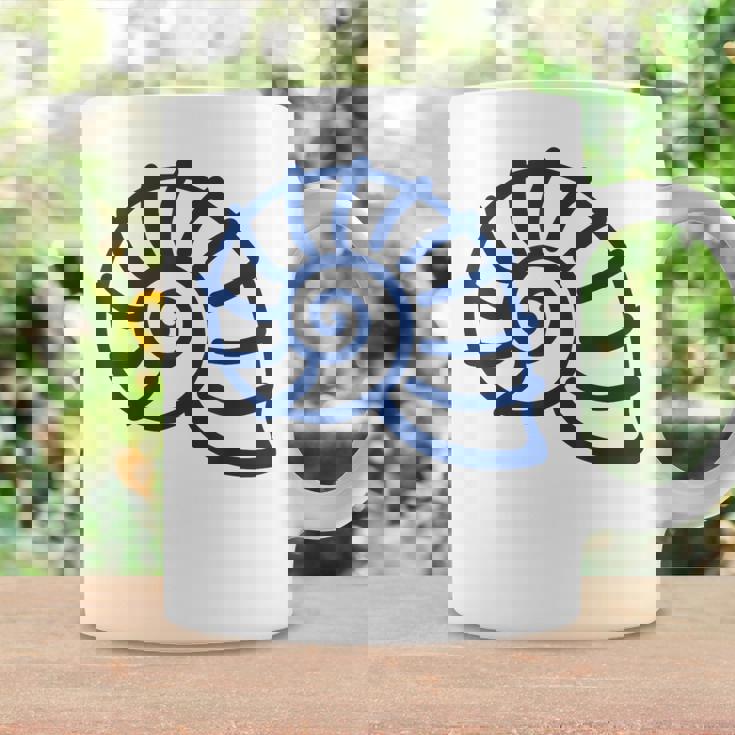 海のユーモア シンプルでミニマルな貝殻 貝殻 コーヒーマグ ギフトのアイデア