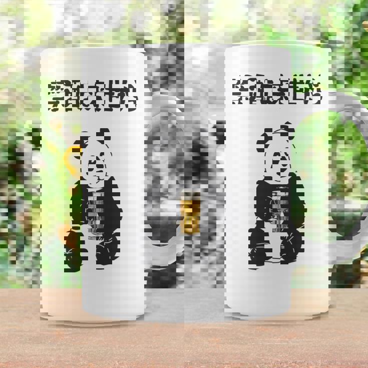 禁酒は来世から ネタ 酒好き お酒好き ビール好き 日本酒好き ハイボール好き ジョーク パンダ おもしろ 長袖tシャツ コーヒーマグ ギフトのアイデア