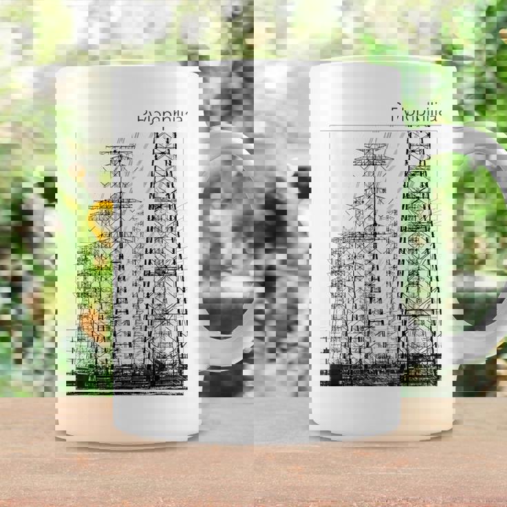 送電鉄塔 -Pylonphilia- コーヒーマグ ギフトのアイデア